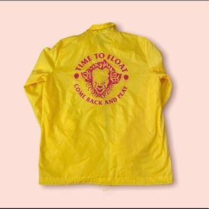Medium Yellow “IT” chapter 2 rain jacket
